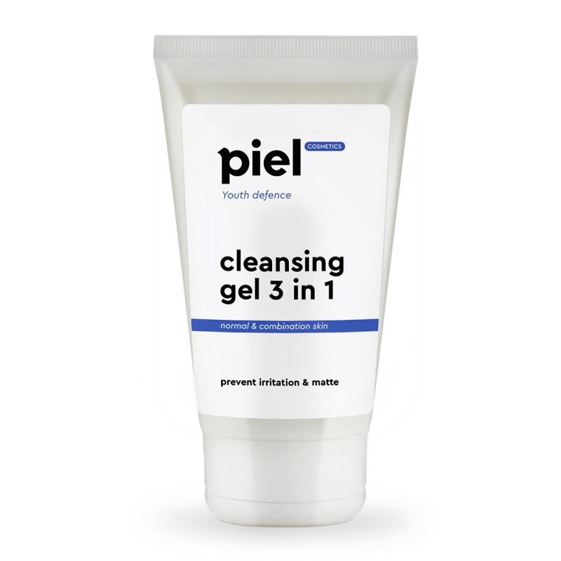 PURIFYING GEL CLEANSER 3in1 Gel cleanser for normal and combination skin. Deep cleaning